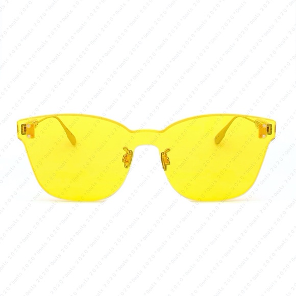 New Christian Dior DiorColorQuake 40GH01 99mm Gold Sunglasses